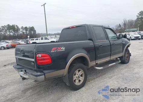 2002 Ford F-150 Lariat/Xlt z USA, uszkodzony, nr VIN 1FTRW08L62KB81617